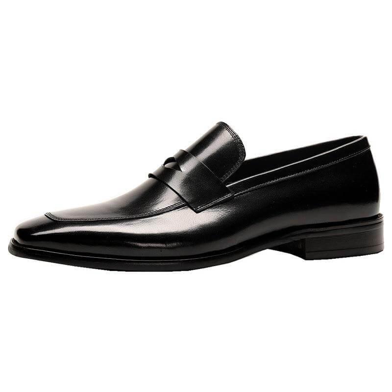 Alfredo Leather Penny Loafer Shoes For Men - Loafer Shoes - LeStyleParfait