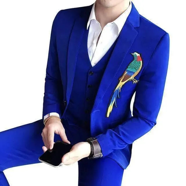 Amazon Parrot Three Piece Suit - Three Piece Suit - LeStyleParfait