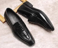 Angelo Leather Penny Loafers For Men - Loafer Shoes - LeStyleParfait