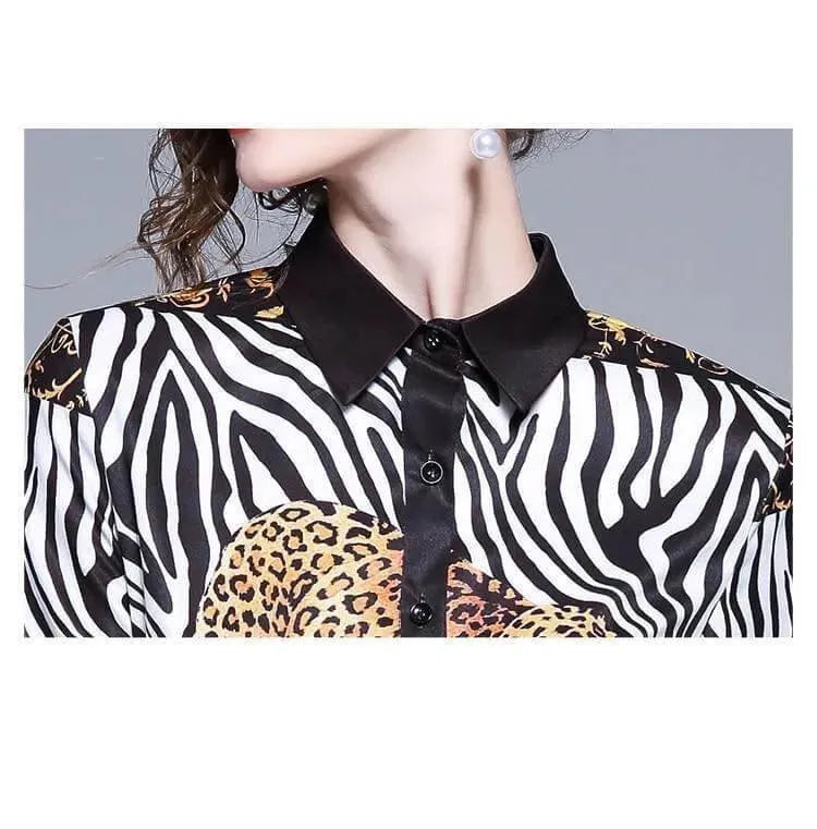 Animal Instincts Vintage Shirt - Women's Shirt - LeStyleParfait