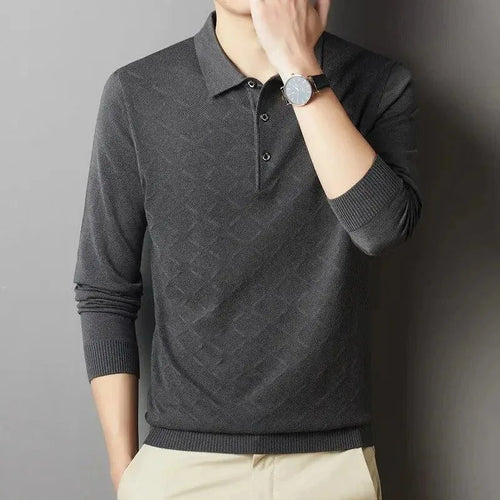 Argyle Pattern Polo Shirt for Men - Polo Shirt - LeStyleParfait