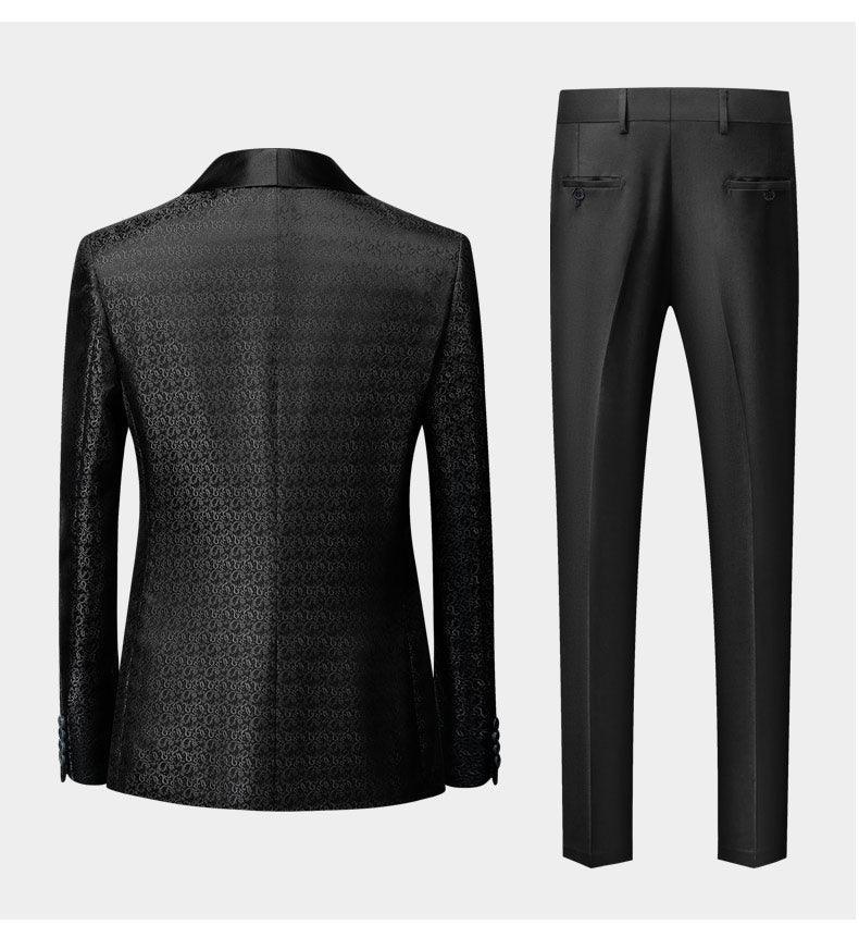 Baldo Tuxedo Suit - Three Piece Suit - Tuxedo Suit - LeStyleParfait