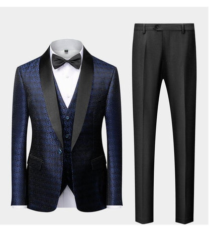 Baldo Tuxedo Suit - Three Piece Suit - Tuxedo Suit - LeStyleParfait