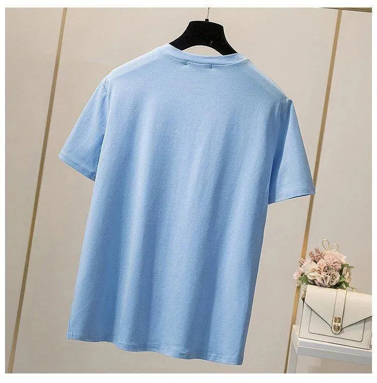 Balloon-Print T-Shirts For Women - T-Shirts - LeStyleParfait