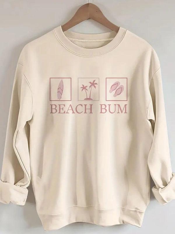 Beach Bum Women Sweatshirt - Women Sweatshirt - LeStyleParfait