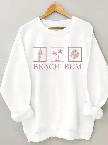 Beach Bum Women Sweatshirt - Women Sweatshirt - LeStyleParfait