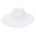 Big Wide Retro Fedora Hat - Fedora Hat - LeStyleParfait