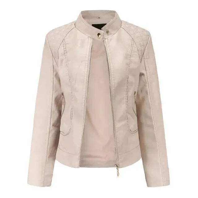 Biker Leather Jackets For Women - Leather Jacket - LeStyleParfait