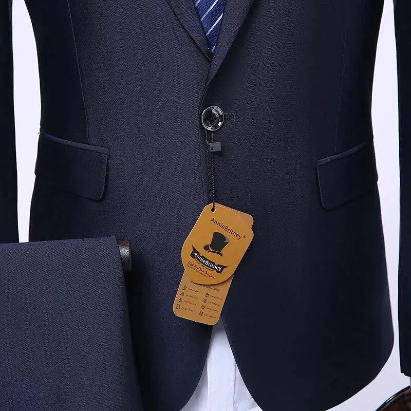 Board Meeting Men Two Piece Suit - Two Piece Suit - LeStyleParfait