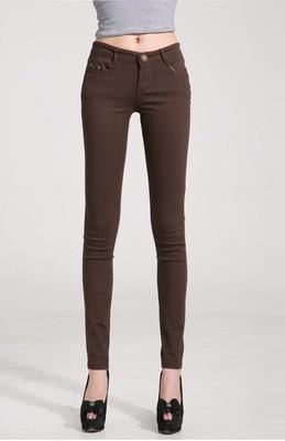 Brown Women Skinny Jeans - Women Jeans - LeStyleParfait