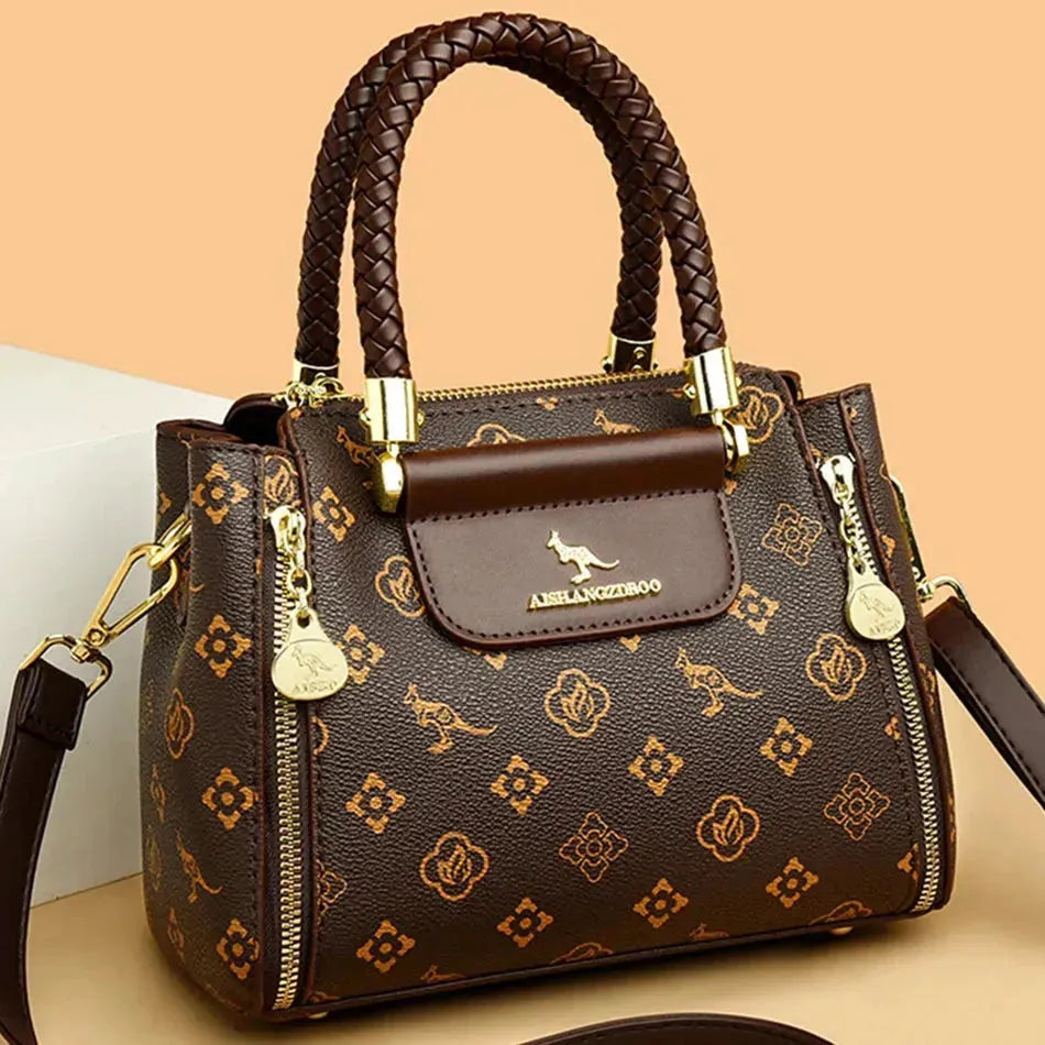 Brown Women Soft Leather Handbag - Handbag - LeStyleParfait