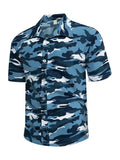 Camouflage Short Sleeve Shirt - Short Sleeve Shirt - LeStyleParfait