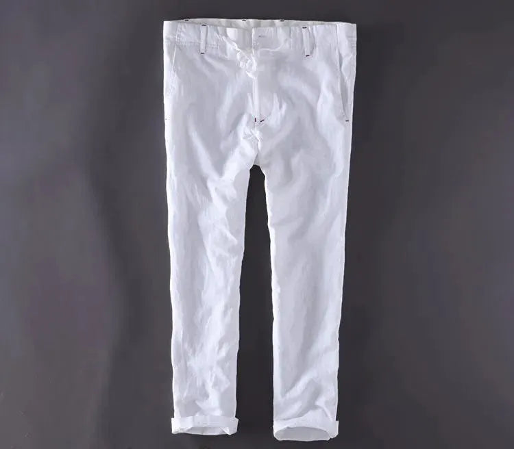 Capri Linen Pants For Men - Linen Pants - LeStyleParfait
