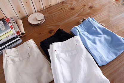 Capri Linen Pants For Men - Linen Pants - LeStyleParfait