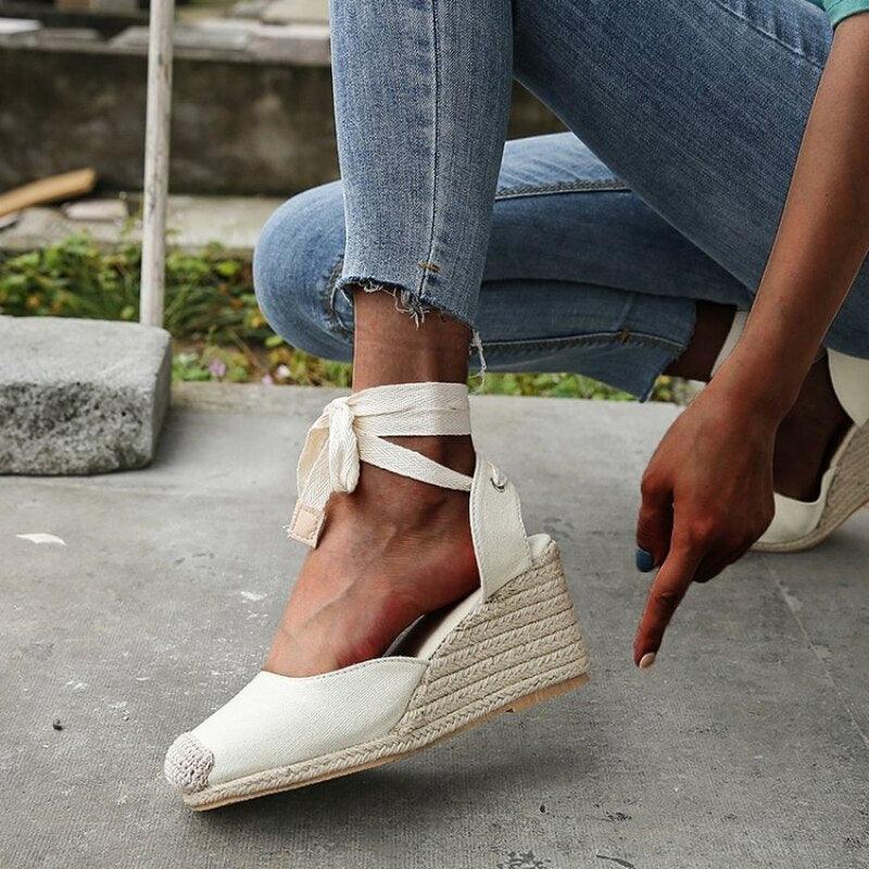Casual Comfortable Wedge Shoes - Wedge Shoes - LeStyleParfait