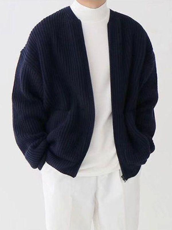 Casual Lazy Style Men Cardigan Sweater - Cardigan Sweater - LeStyleParfait