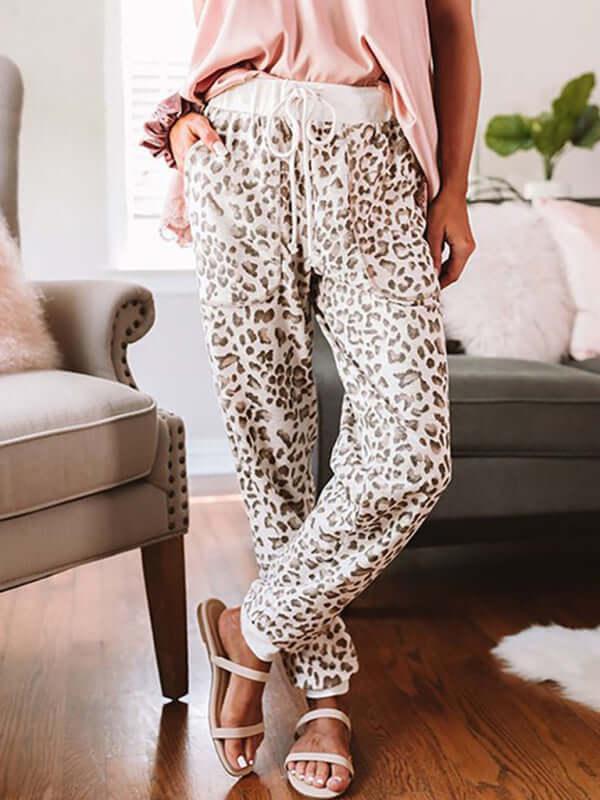 Casual Leopard Print Women Pants - Women Pants - LeStyleParfait