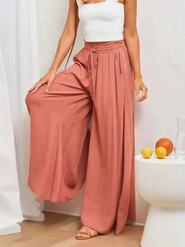 Casual Loose Wide Leg Women Pants - Women Pants - LeStyleParfait