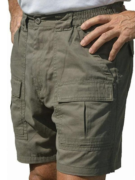 Casual Multi Pocket Men Cargo Shorts - Shorts - LeStyleParfait