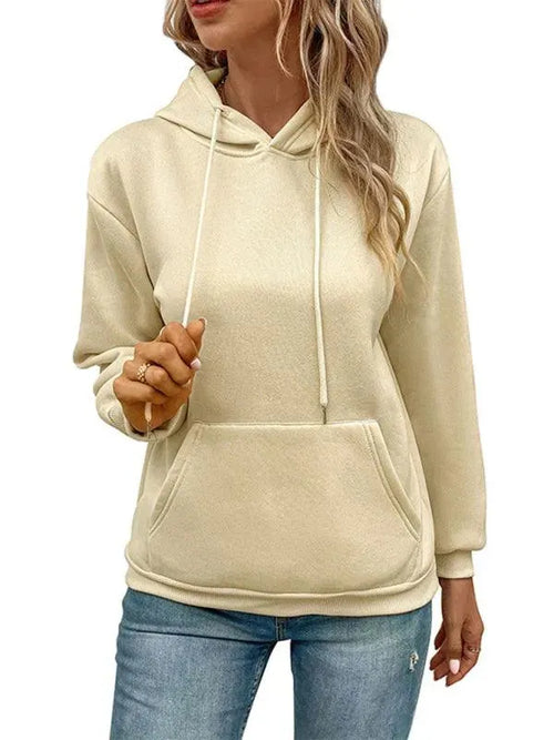 Casual Solid Women Hoodie - Women Hoodie - LeStyleParfait