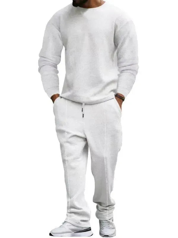 Casual Sweatshirt Loose Men Tracksuit - Tracksuit - LeStyleParfait
