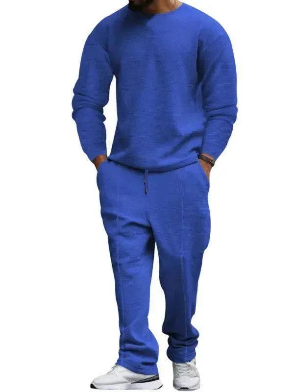 Casual Sweatshirt Loose Men Tracksuit - Tracksuit - LeStyleParfait