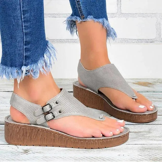 Casual Women Wedge Sandals - Wedge Shoes - LeStyleParfait