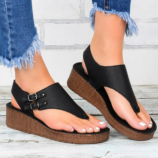 Casual Women Wedge Sandals - Wedge Shoes - LeStyleParfait