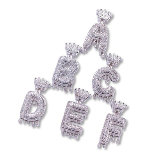 Chain Necklace - Letter "B" Pendant - Pendant Necklace - LeStyleParfait