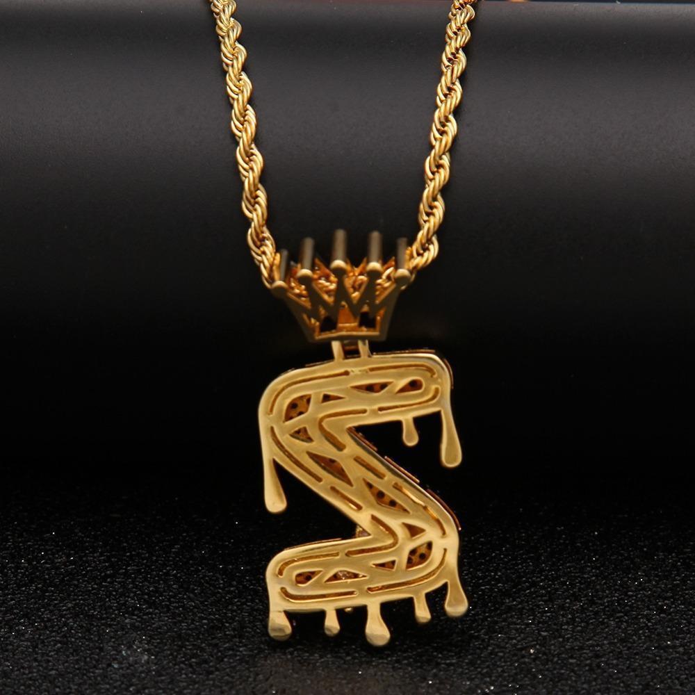Chain Necklace - Letter "Z" Pendant - Pendant Necklace - LeStyleParfait