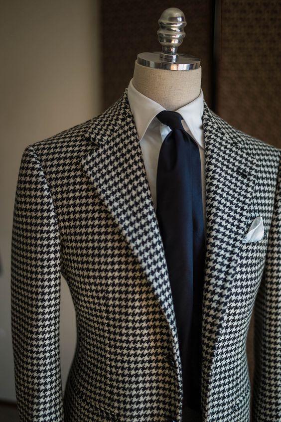 Checked Suit - Plaid Suit - LeStyleParfait