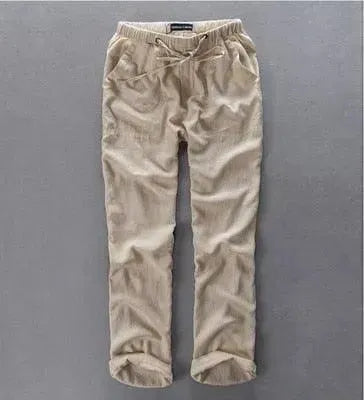 Chen Linen Pants For Men - Linen Pants - LeStyleParfait