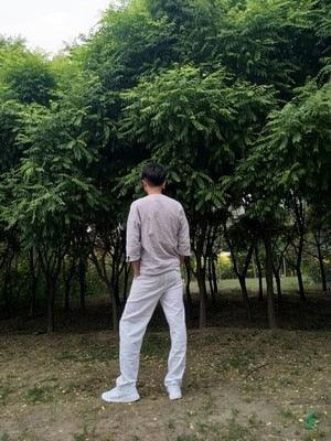 Chen Linen Pants For Men - Linen Pants - LeStyleParfait