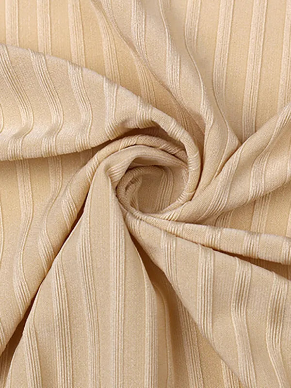 Chic Women Casual Knit Two-Piece Jogger Set Hooded Zipper Long Sleeve Slim Fit Cotton Blend Fall | LeStyleParfait