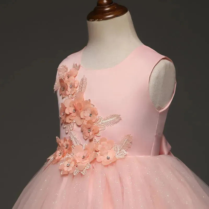 Christening Wedding Dress For Girls - Girls Dresses - LeStyleParfait fashion image
