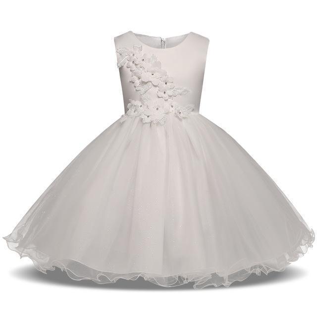 Christening Wedding Dress For Girls - Girls Dresses - LeStyleParfait