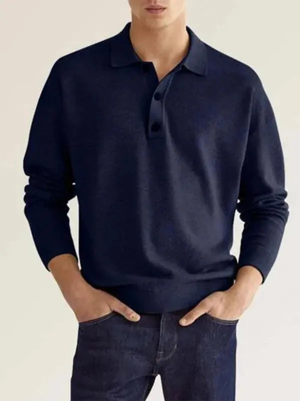 Classic Collar Men Polo Shirt - Polo Shirt - LeStyleParfait