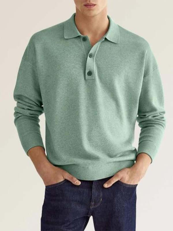 Classic Collar Men Polo Shirt - Polo Shirt - LeStyleParfait