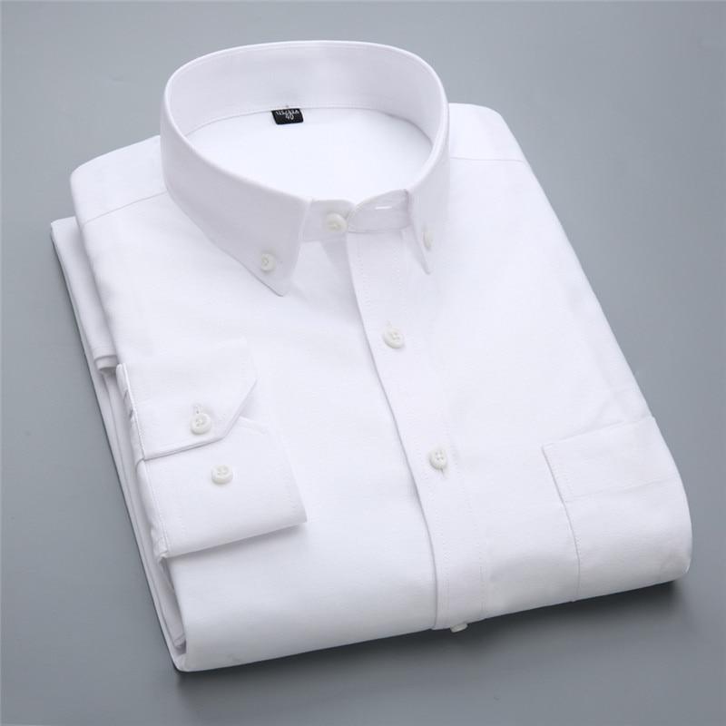 Cotton White Wedding Men Dress Shirt - Dress Shirt - LeStyleParfait