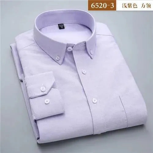 Cotton White Wedding Men Dress Shirt - Dress Shirt - LeStyleParfait