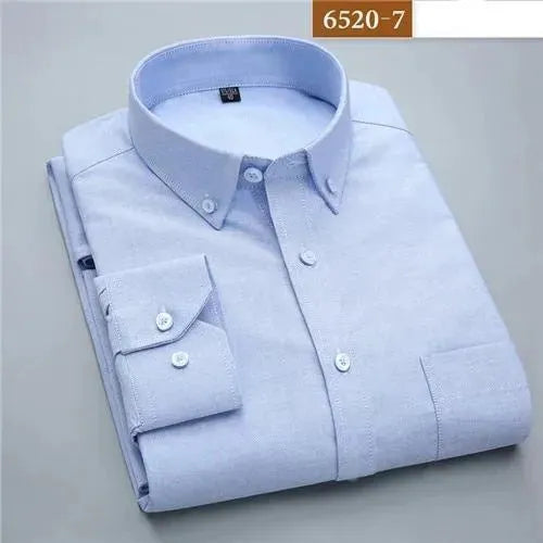 Cotton White Wedding Men Dress Shirt - Dress Shirt - LeStyleParfait