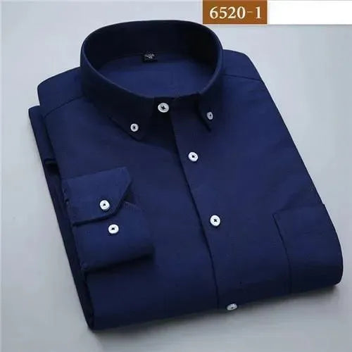 Cotton White Wedding Men Dress Shirt - Dress Shirt - LeStyleParfait