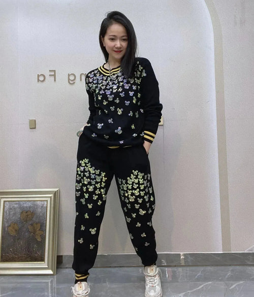 Cozy Floral Casual Women Two-Piece Set - Floral Casual Two-Piece Set - LeStyleParfait