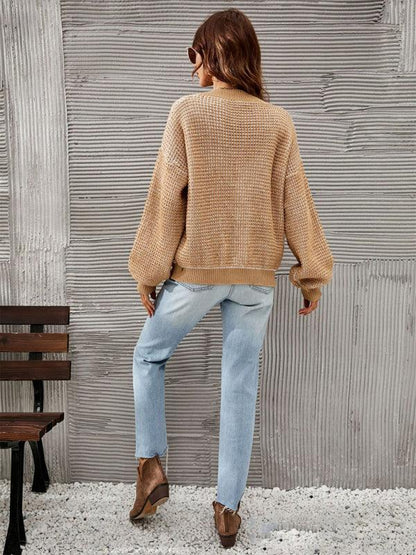 Cropped Amazon Cardigan Sweater - Cardigan Sweater - LeStyleParfait