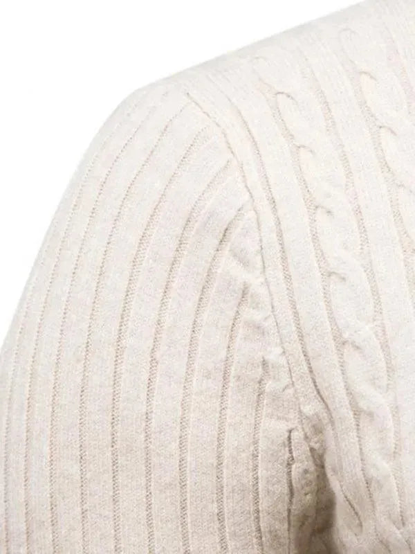 Cross-Border Slim Fit Turtleneck Men Sweater - Pullover Sweater - LeStyleParfait