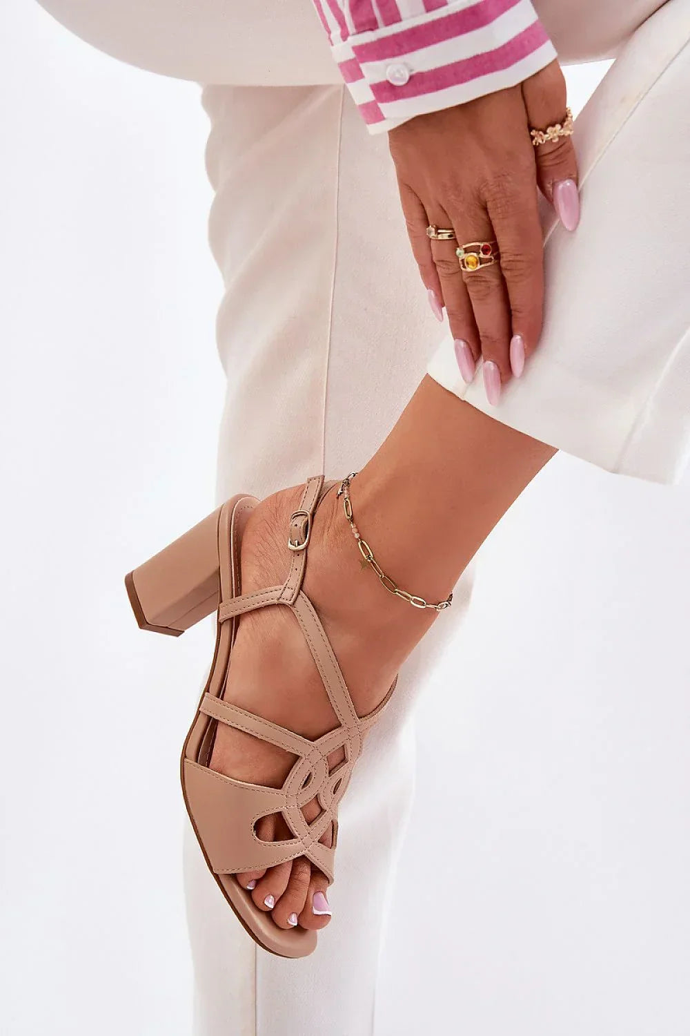  Heel sandals model 212835 Step in style 