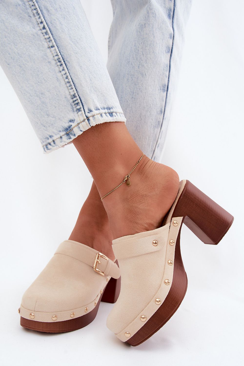  Heeled sandals model 228789 Step in style 