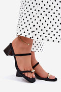  Heeled sandals model 228793 Step in style 