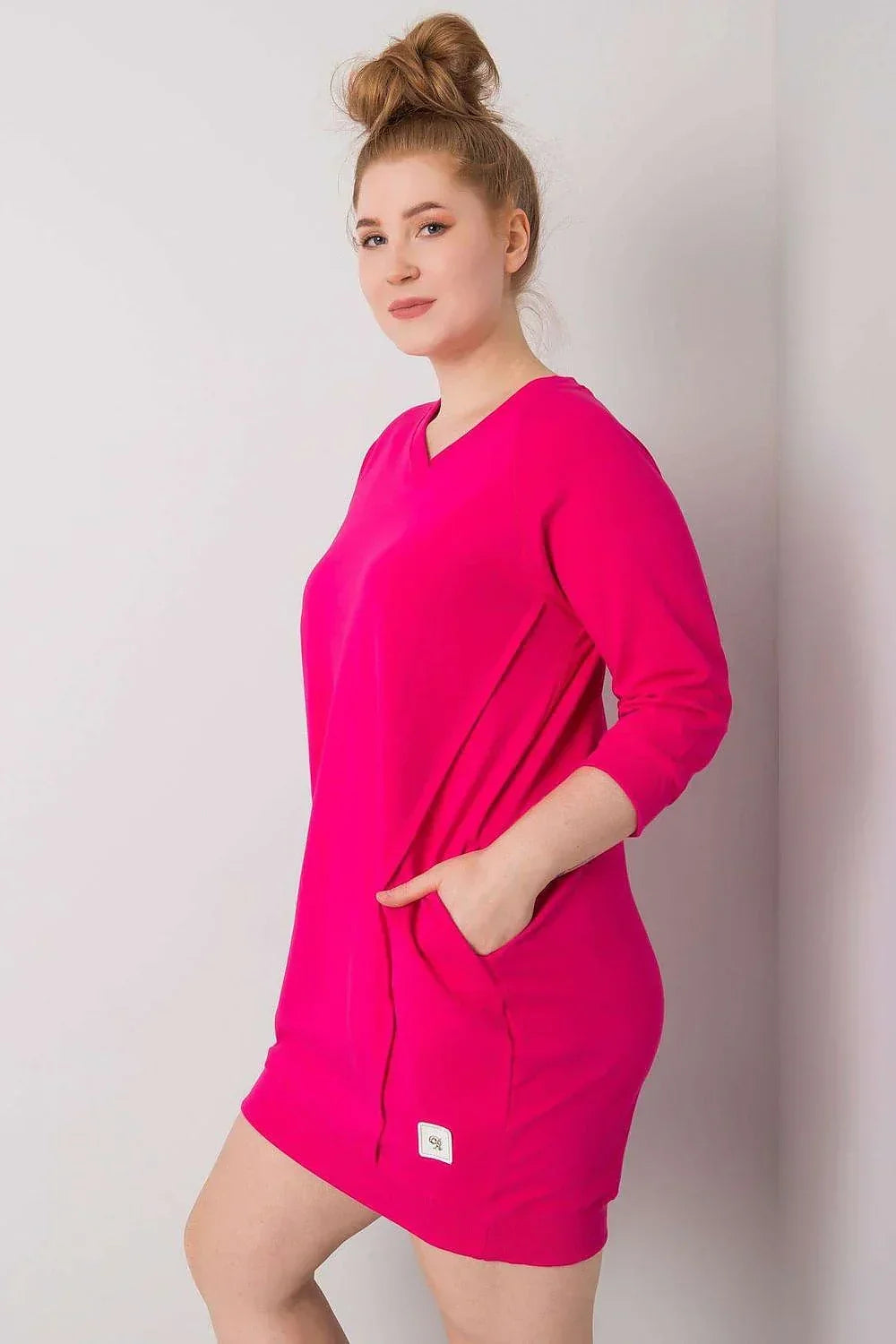  Plus size dress model 160076 Relevance 