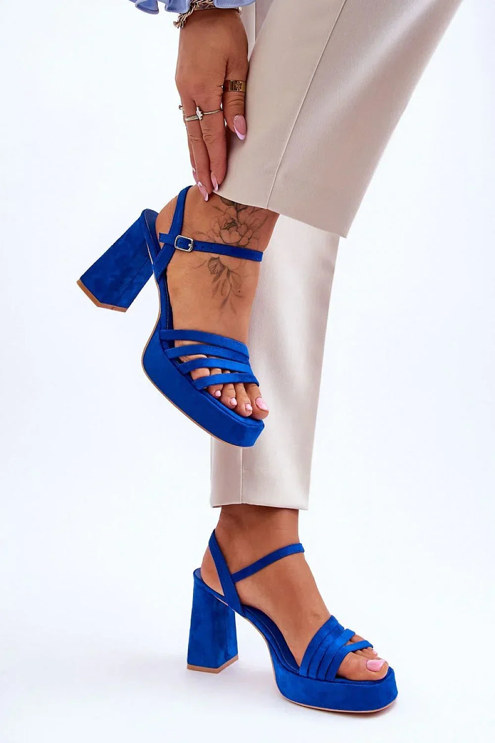  Heel sandals model 179123 Step in style 